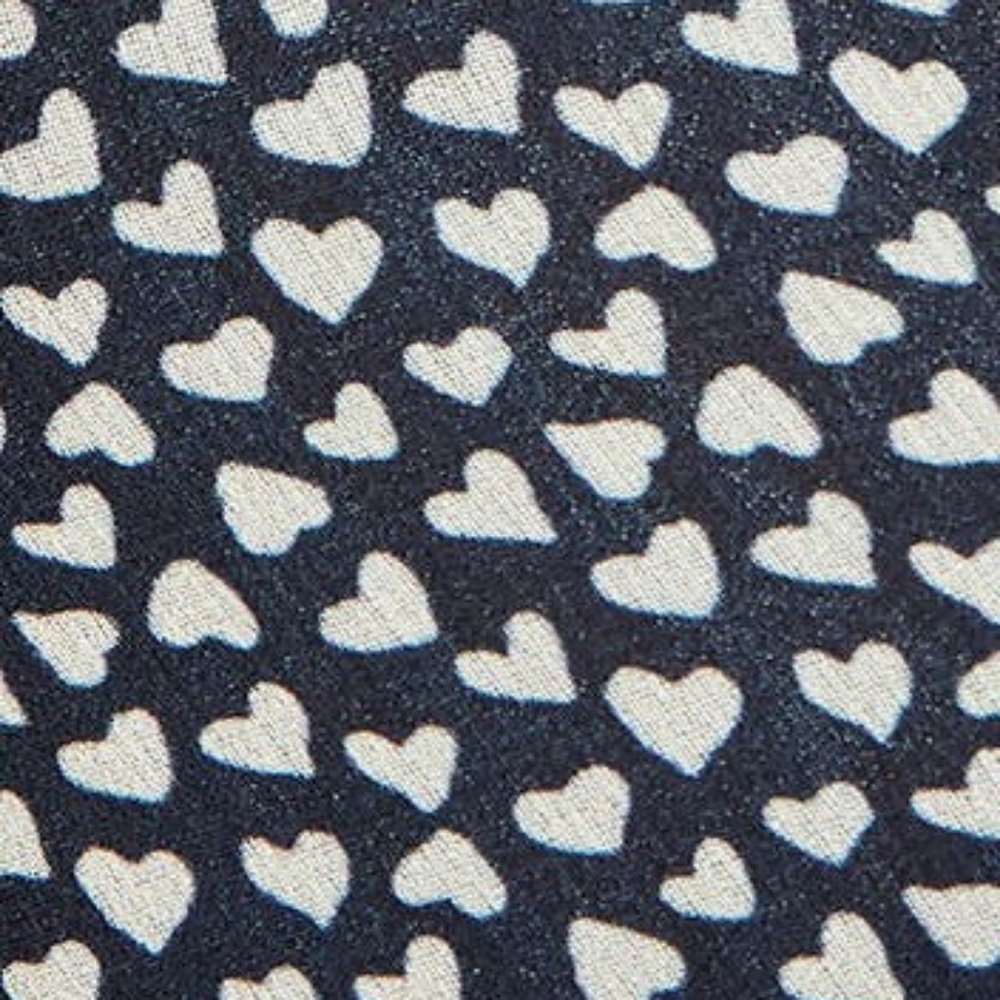Free People Cassie Heart Printed Bralette Black - Picture 13 of 16